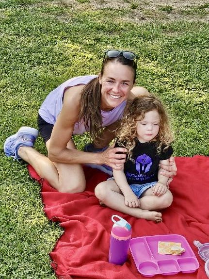 WarriorRunning's tweet photo. Happy Birthday Shout Out to the amazing @dkherrick 
Coach Danna has been such a wonderful asset to our XC Family and she is teaching these young ladies SO MUCH beyond running (giggle giggle)
We love you Danna and hope you have a fantastic day! 💜🖤 https://t.co/Eco9bs4qT3