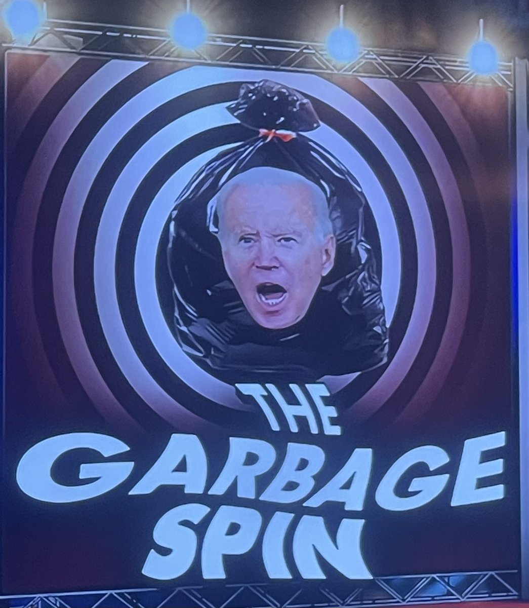 FiredUpJim's tweet image. Oops Biden lands the ending campaign for Kamala! Lol. Just can’t get out of their own way, especially when Joe speaks on the world stage. #GarbageCampaign
