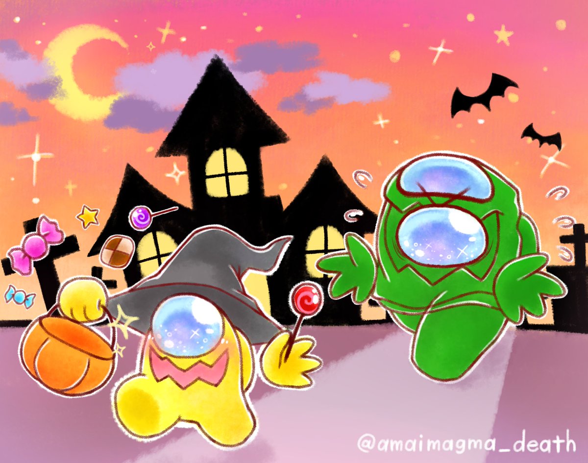 amaimagma_death's tweet photo. 🕯🎃*⸜𝑯𝒂𝒑𝒑𝒚 𝑯𝒂𝒍𝒍𝒐𝒘𝒆𝒆𝒏⸝*👻🍬
 #Rodamrix #Rodamrixfanart #amongusart #amongusfanart https://t.co/sxK4MyMbsH
