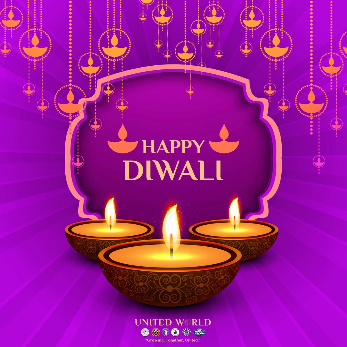 Happy Diwali to everyone celebrating and to our club <a href="/KeralaUnitedFC/">Kerala United</a>!

#UnitedWorld #Diwali