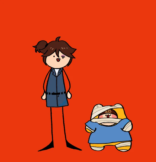 責任を果たすトラちゃん 