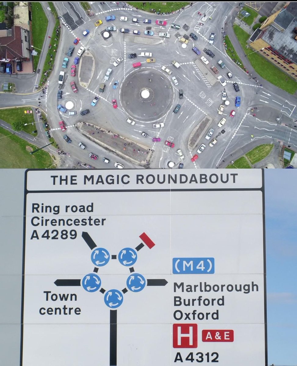 I am so familiar with this roundabout in Swindon! 😁😂
Last time I watched a female driver stuck there for ages. Maybe she has set up a tent and made it her new home! I need to check it soon. 😂