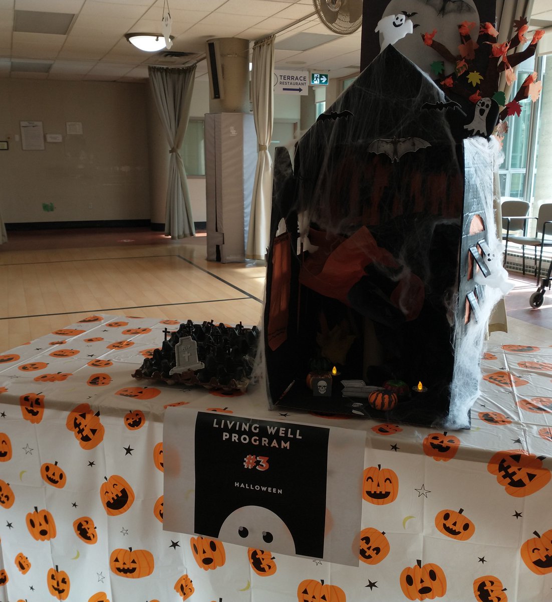 SPLCDOTCA's tweet photo. Happy Halloween from Day Programs at SPLC! 📷
Check out these creative displays made by Greek Day Program, Sunflower Club, Living Well and Chinese Day Program.
Congrats to Living Well Day Program on winning best display!
#scarbto #healthyaging #halloweendisplay https://t.co/tp0YVt3EXK