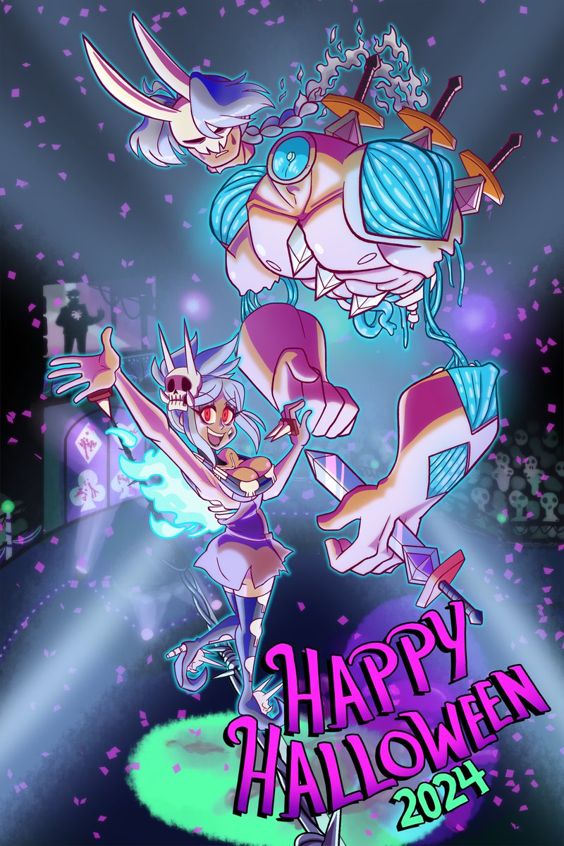 Welcome to The Greatest Show Unearthed! Tonight will be your last performance! 💀🎪#skulldudes #skullgirls #HappyHalloween