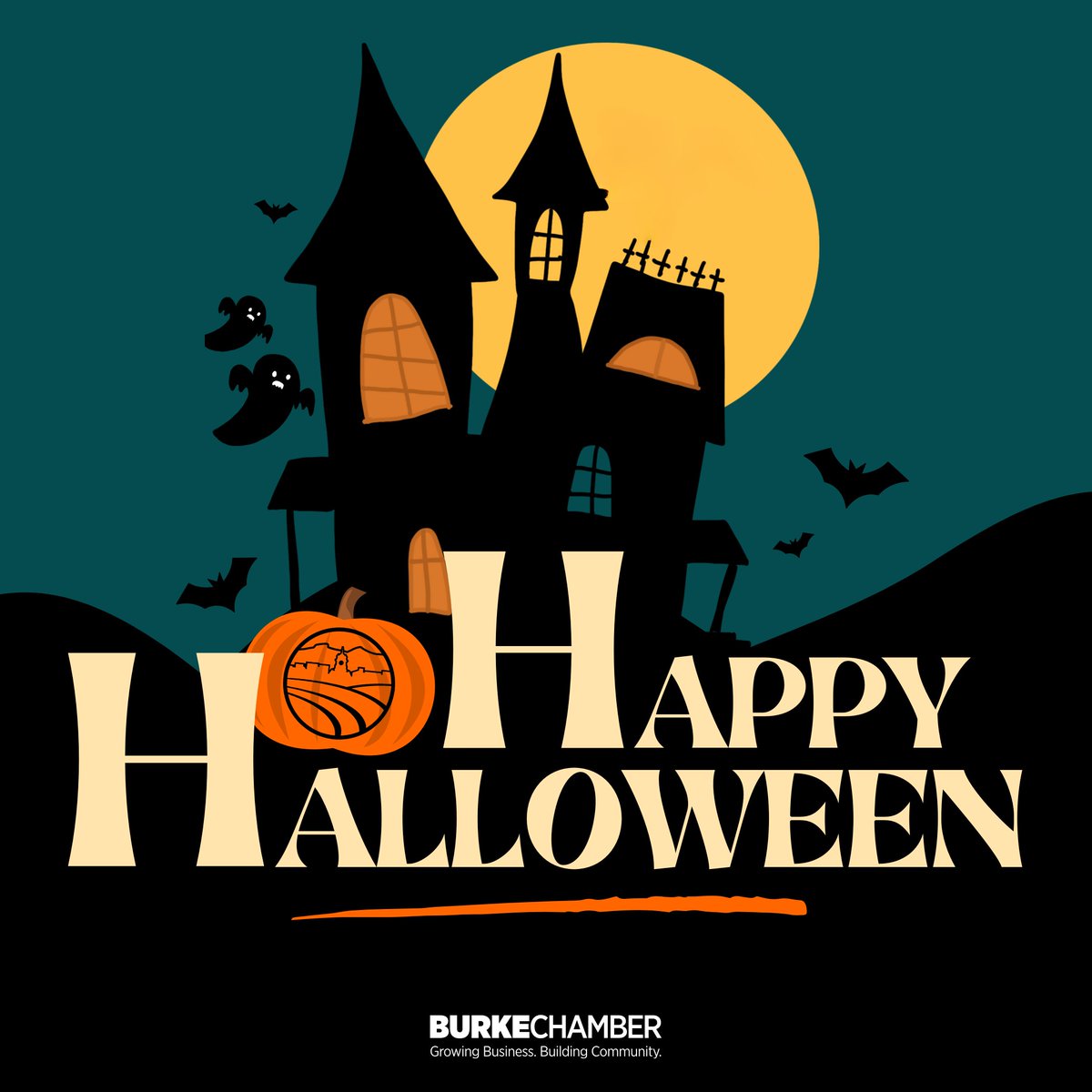 TheBurkeChamber's tweet photo. Wishing everyone a safe and happy Halloween from the Burke County Chamber of Commerce! ππ Be sure to stop by our parking lot today from 3-6 PM for our Trick-or-Treat event! π» See you there! πβ¨ #BurkeBusiness #SupportBurke #Halloween2024 #DowntownMotown #BuildingCommunity https://t.co/hQ8NKUACGU