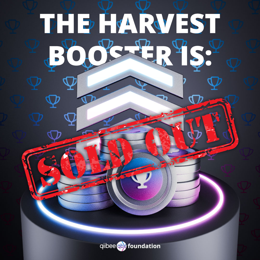 And with that, the Harvest Booster period has concluded. 

Thank you to our loyal supporters who are still here, farming away. 

Our platform has been around longer than most, so it took a lot of patience. And this is a thank you for your loyalty. 

More news coming soon! 👀