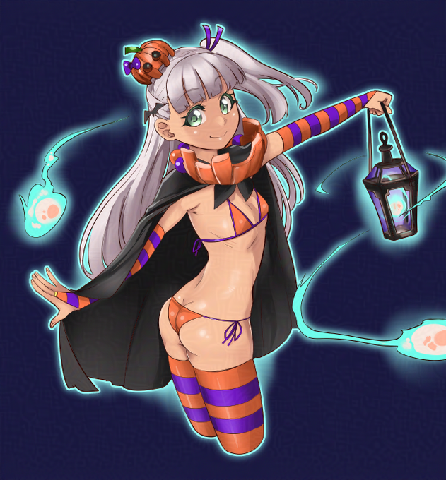 ハロウィンマエストラーレ🎃(2024) #Halloween
「はい! ランタンだもん! しっかり夜道を案内します! 任せて」 