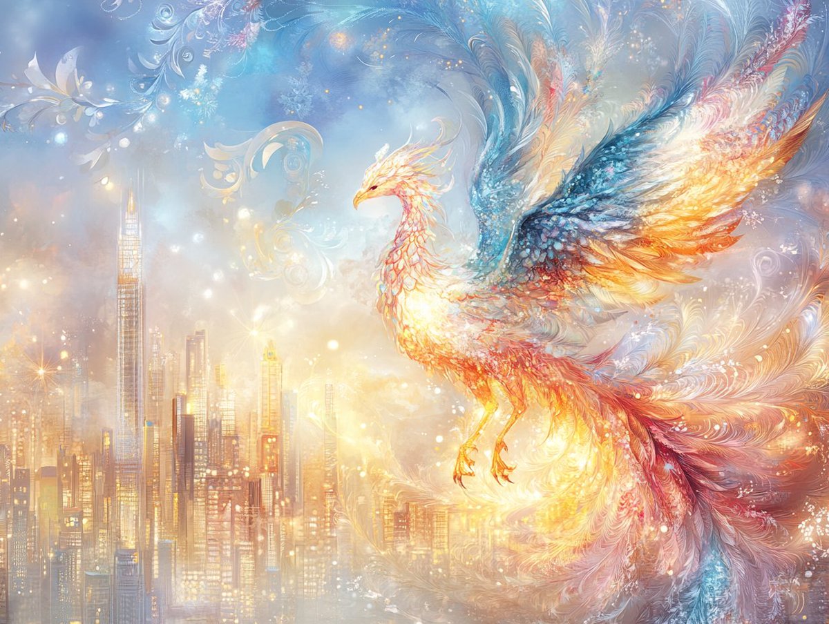 Aterui9933's tweet photo. 不死鳥

#AIArt #midjourney https://t.co/iMch06CyBk