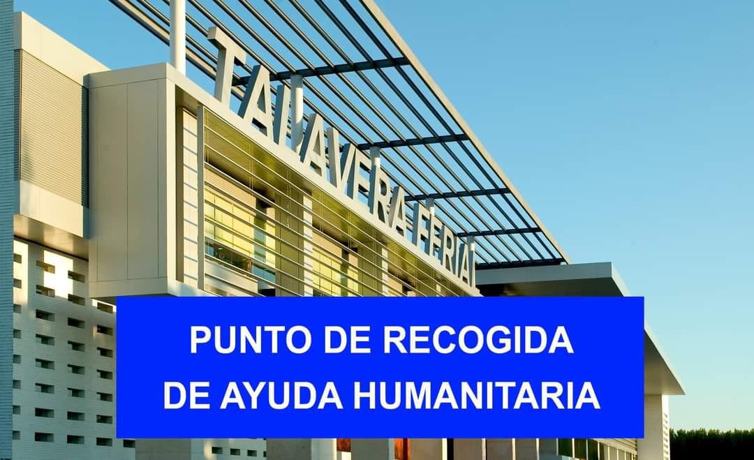TalaveraAyto's tweet photo. Talavera Ferial se ofrece como punto de recogida de ayuda humanitaria para los damnificados por la DANA

Puedes contribuir con alimentos no perecederos, agua, ropa en buen estado, productos de higiene ...

📅 1, 2 y 3 de noviembre https://t.co/U2XnIDvU4D