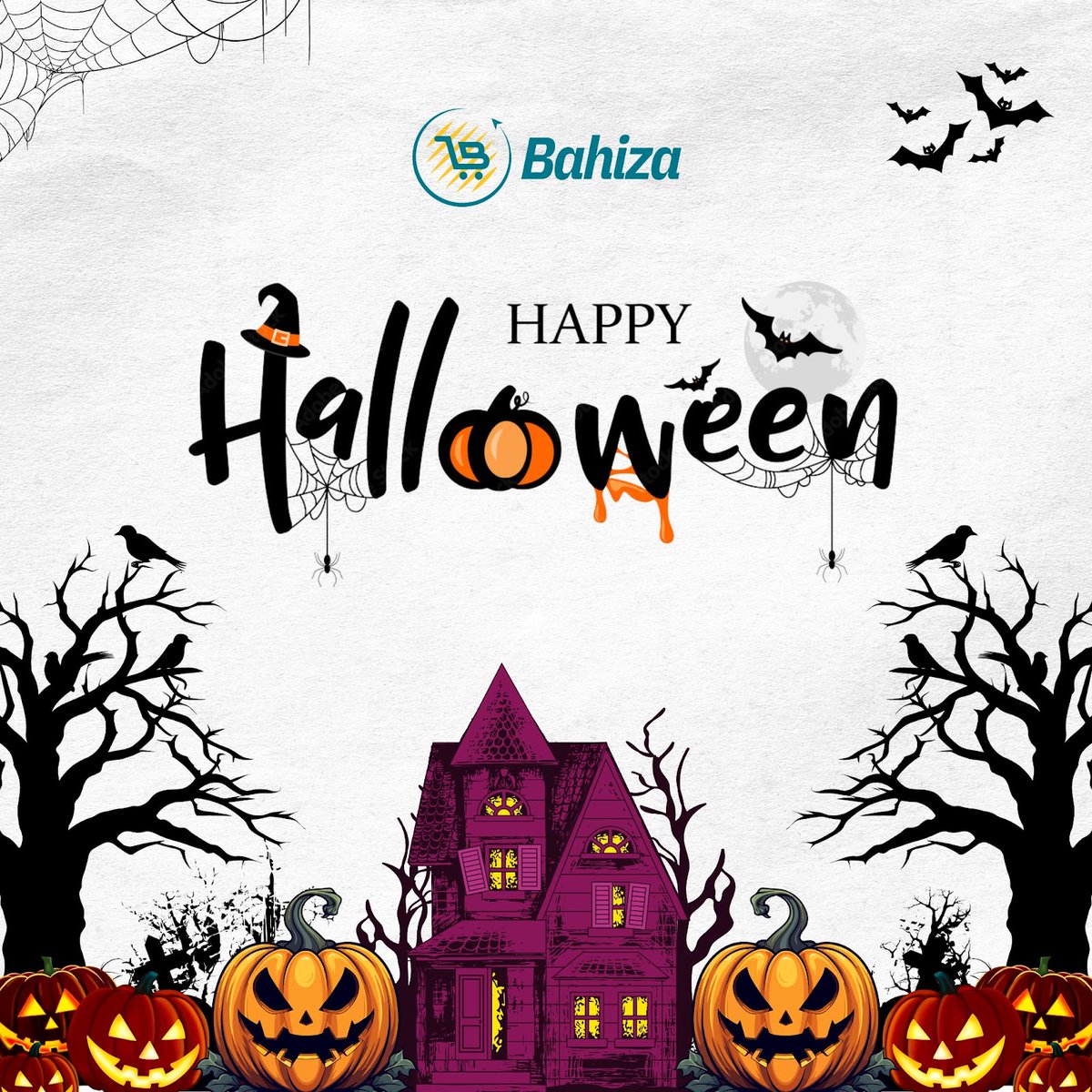 BahizaB's tweet photo. 🎃 Happy Halloween! 👻

It's time to get your spooky on! Whether you're trick-or-treating, carving pumpkins, or watching scary movies, enjoy the chills, thrills, and all the fun that comes with this haunted holiday! 🕸️🦇
.
#HappyHalloween #SpookyVibes #TrickOrTreat https://t.co/rIFAmH4NcD