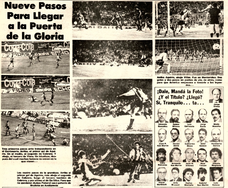 31/10/1987. Ya es una leyenda, no hay nada imposible para PEÑAROL !!!! <a href="/OficialCAP/">PEÑAROL</a> <a href="/Libertadores/">CONMEBOL Libertadores</a> <a href="/CONMEBOL/">CONMEBOL.com</a>