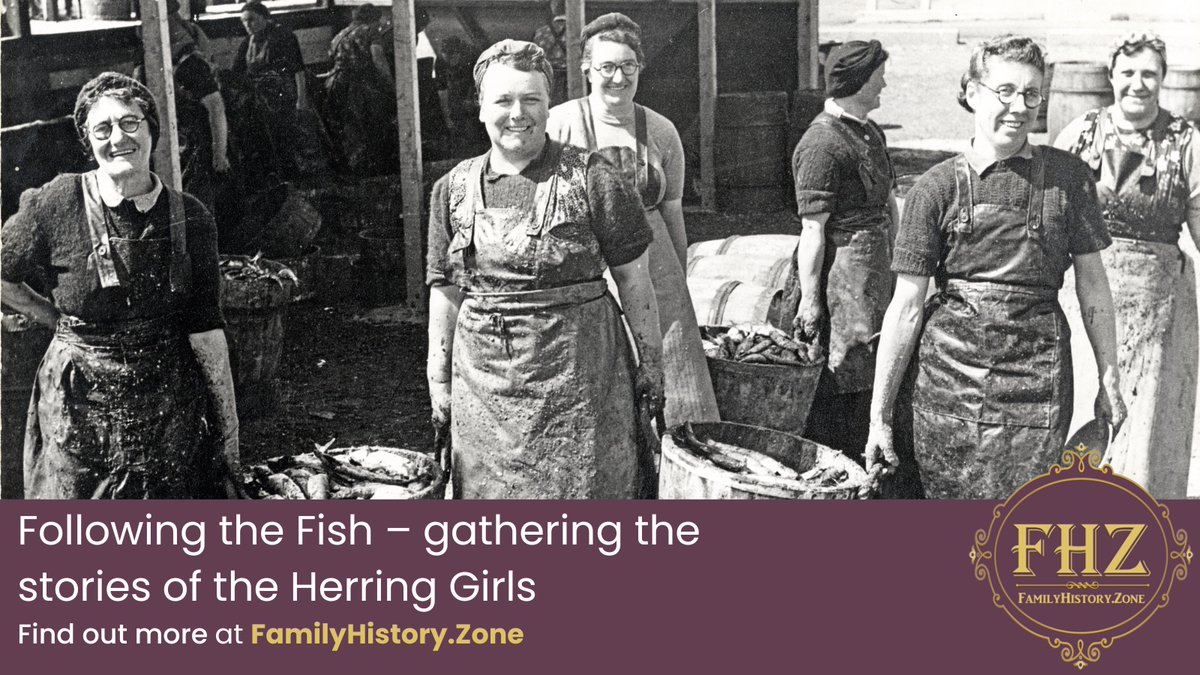 FamilyHistoryZ's tweet photo. The herring girls were the backbone of the UK fishing industry. Now, funding is secured to capture their stories with High Life Highland, Suffolk Archives, Norfolk Record Office &amp; Hebridean Archives 🐟📜✨ #Heritage #History https://t.co/5UGV3H9k9p https://t.co/V4KWGAuJCQ