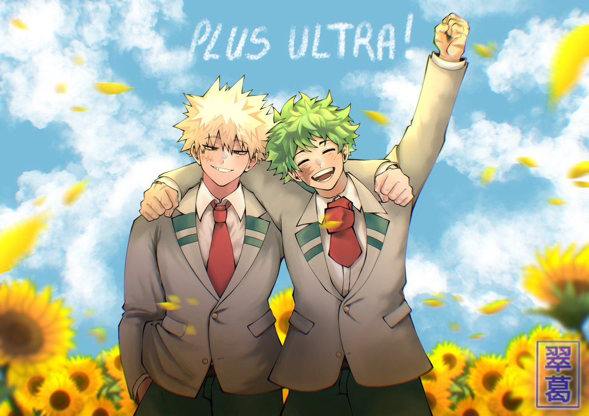 Hisui_guraru's tweet photo. The ending of my favorite manga made me cry for days…
#mha #myheroacademia #bnha #katsukibakugo #izukumidoriya #deku #katchan #fanart #digitalpainting #draw #fanart #myart #myartstyle https://t.co/XRqzbsa4dU