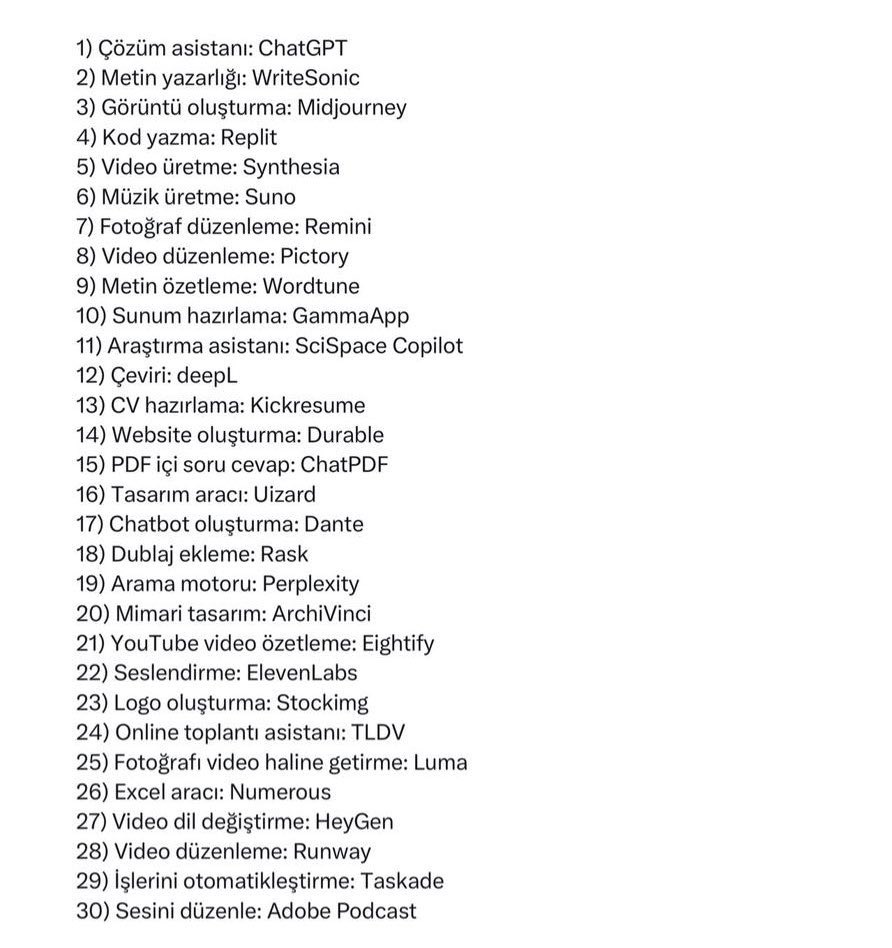 Kaydedin lazım olur.👇🏻