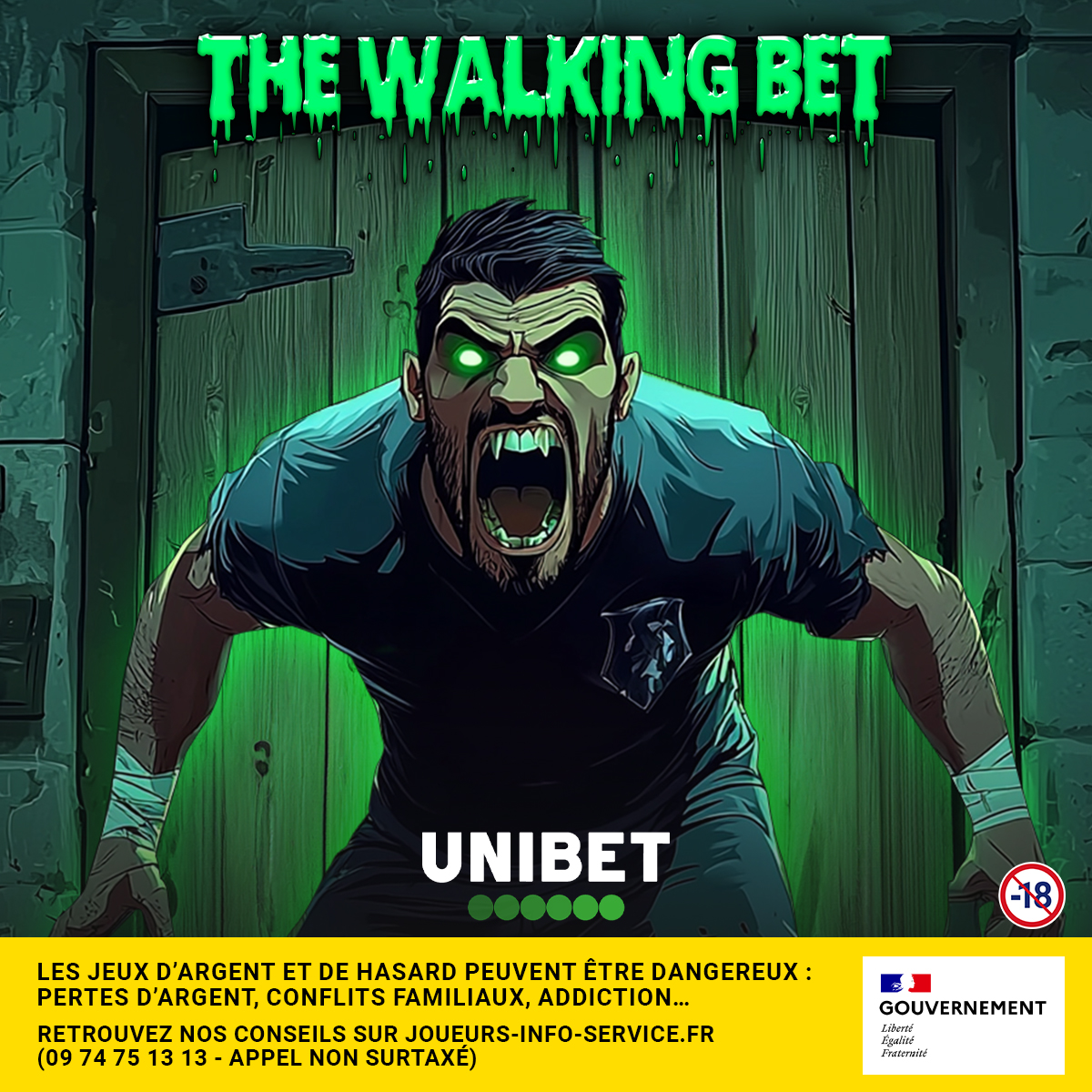 DracuLuis tient la garde de la salle des miroirs ! 🧛🏻‍♂️

⚰️ RT + #TheWalkingBet + ton pseudo pour le renvoyer dans son cercueil 
🤑 10 x 20€ de Freebets à gagner