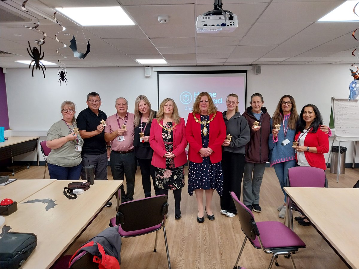 It was a pleasure to attend the Home Instead Awards ceremony at the Woolson Hub
