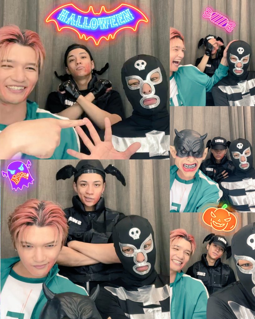 ramukanae's tweet image. ハピハロ〜👻🎃✨　
アーカイブ残してくれてありがとう🥹🫶
楽しかった！！笑った！！
早く取りたいすーくん最高🤣👍
又来年も楽しみ💕
くっくゆっくり休んで又元気なくっく待っているよ🥰♥️
#WHH　
#WOLFHOWLHARMONY
#ROLLINSTONES
open.spotify.com/track/0gWT6Axp…