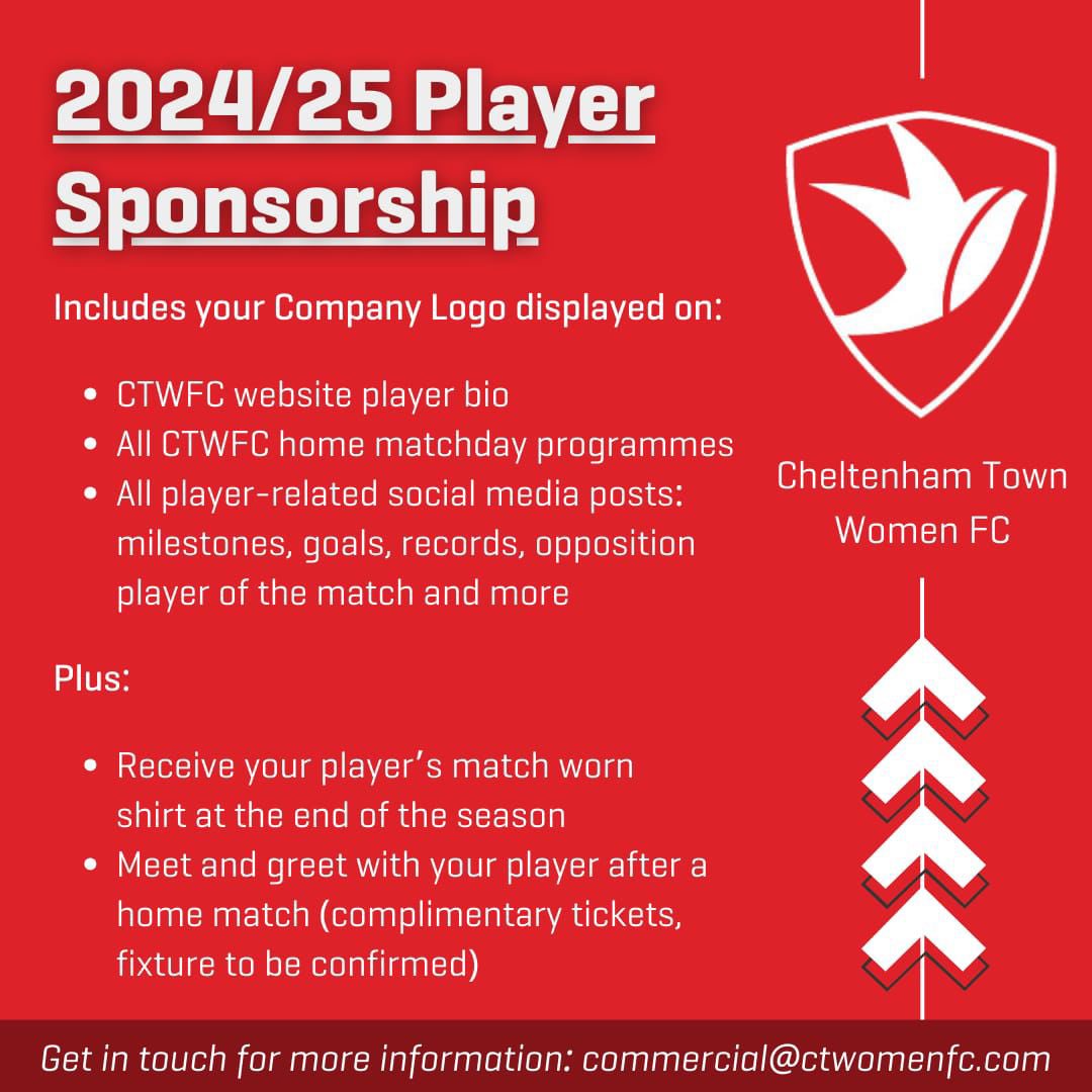 Cheltenham Town Women FC tweet media