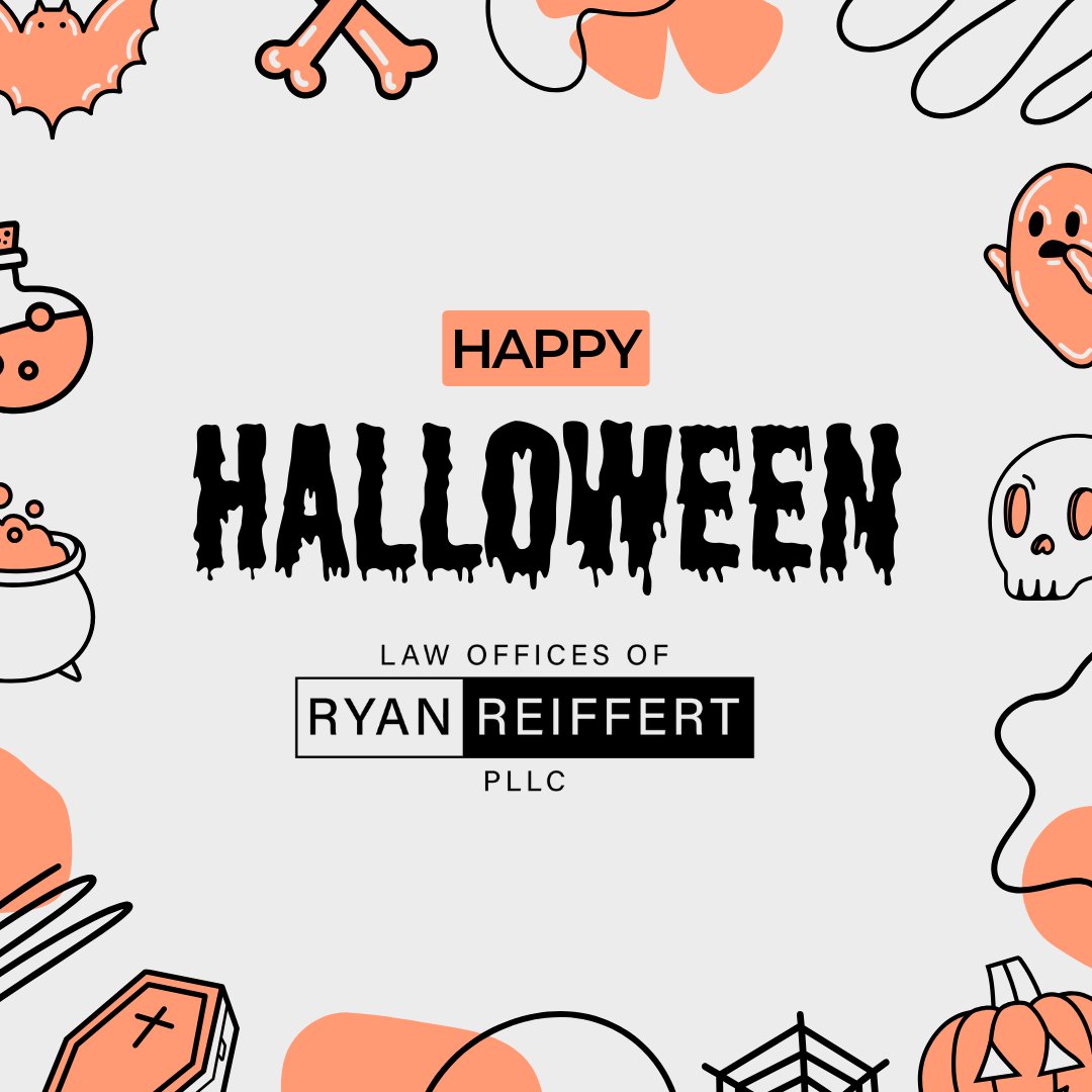 Happy Halloween!  We think the spookiest costume of all is an attorney!  What do you think? 🍬🎃

#happyhalloween #lawofficesofryanreiffert #lawyer #sanantoniolawyer #sanmarcoslawyer #texas #texaslawyer #sanantonio #estateplanning #business!