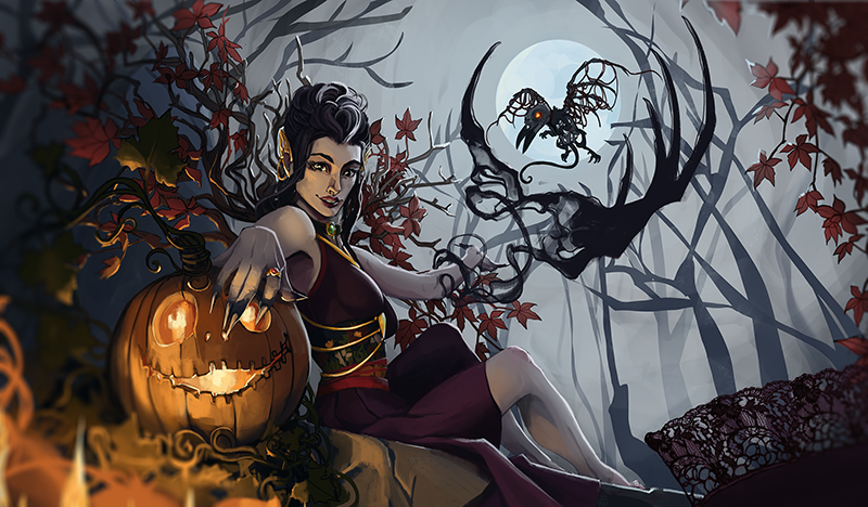 FAN ART GALLERY: Happy Haunting 🎃 🐀 

Featured art by instagram.com/blue13beast

➡️ critrole.com/fan-art-galler…