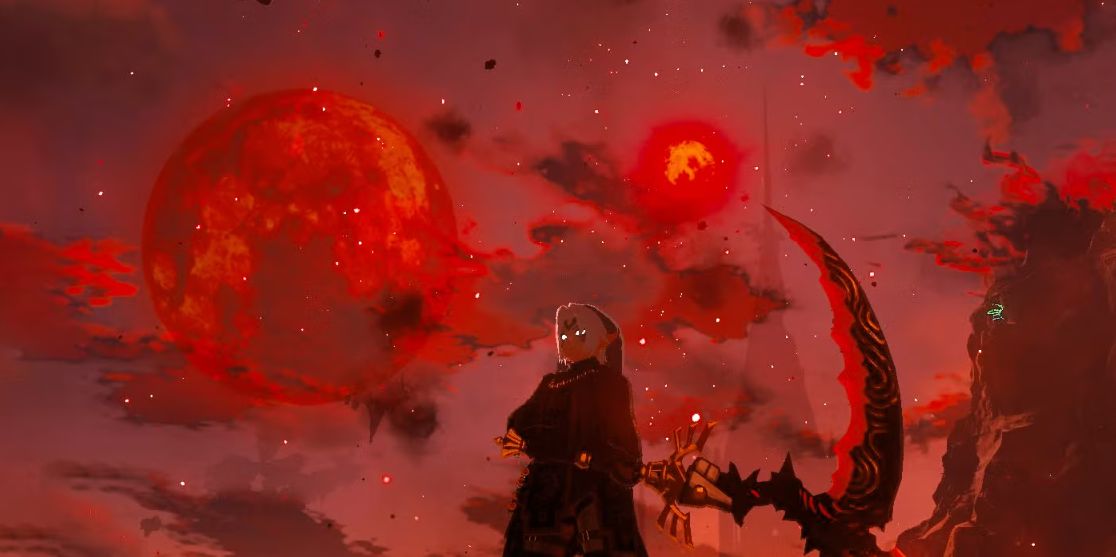 ZeldaUniverse's tweet image. The Blood Moon rises once again...

Happy Halloween!