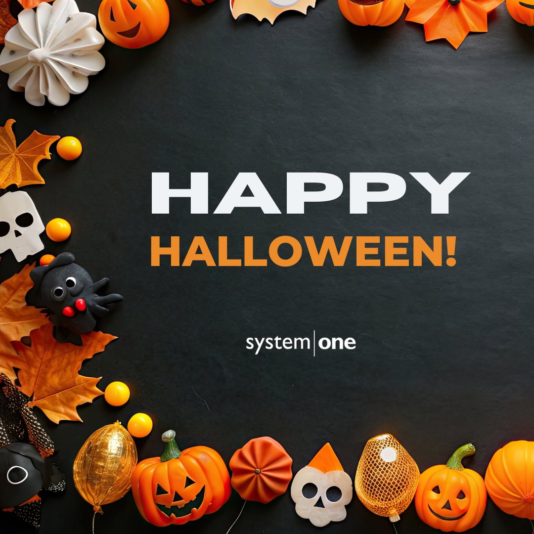 SystemOneHTX's tweet photo. Wishing you a spook-tacular Halloween! 🎃 We hope your day is filled with fun and fright! 👻
.
.
.
#HappyHalloween #SpookySeason #WorkLifeFun #TrickOrTreat #SystemOne #SystemOneCareers #TulsaOK https://t.co/csYaAPMN6Y