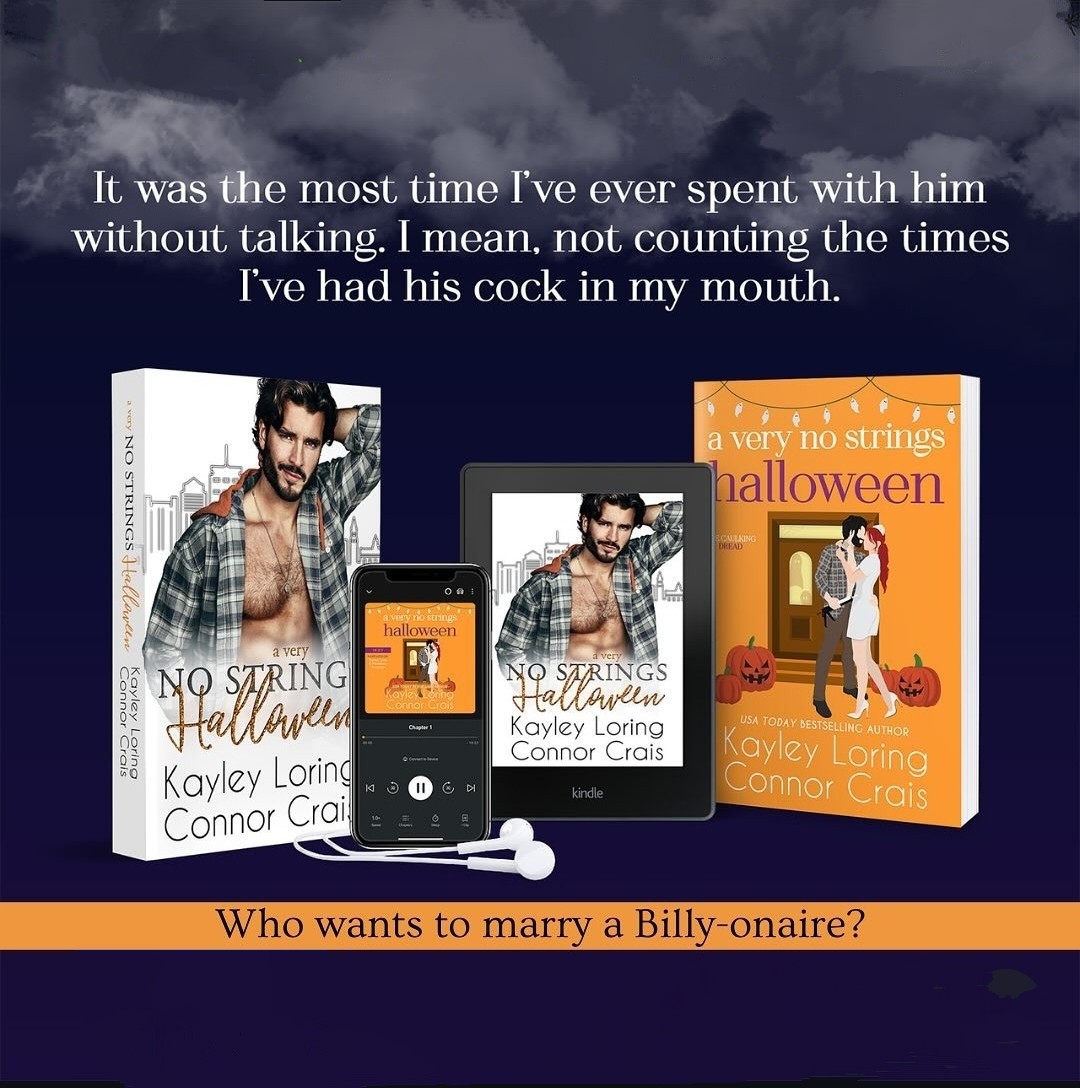 Maggie (@maggie24491997) on Twitter photo 🎃listening to my favorite cute, swoony and of course 🔥Halloween story 🎃
A Very No Strings Halloween
By @KayleyLoring and <a href="/ConnorCrais/">Connor Crais</a>
Duet narration by <a href="/xoxoMackenzieC/">Mackenzie Cartwright</a> and Connor.
Available on KU, Audible, and in paperbacks
readerlinks.com/l/4254809 🎃listening to my favorite cute, swoony and of course 🔥Halloween story 🎃
A Very No Strings Halloween
By @KayleyLoring and <a href="/ConnorCrais/">Connor Crais</a>
Duet narration by <a href="/xoxoMackenzieC/">Mackenzie Cartwright</a> and Connor.
Available on KU, Audible, and in paperbacks
readerlinks.com/l/4254809