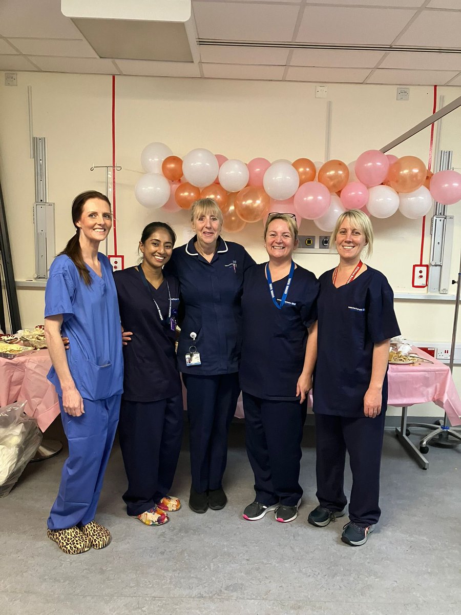 Today we said goodbye to one of our Theatre Co-Ordinators, Eileen. 50 years in the NHS and 34 of those here with us at RPH. Congratulations Eileen, we wish you a long and happy retirement.