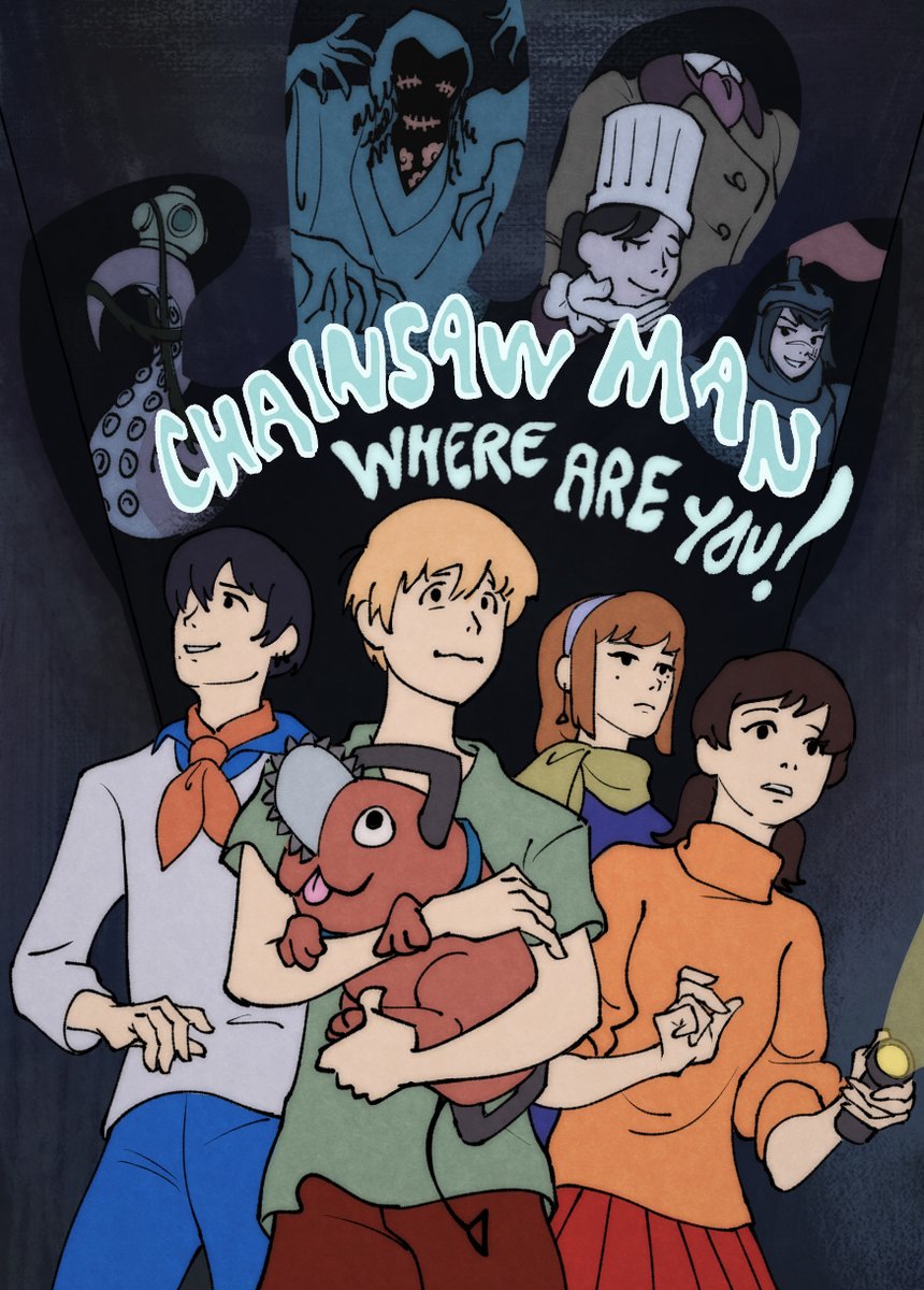 spect_ion's tweet image. Happy Halloween again 👻 #chainsawman