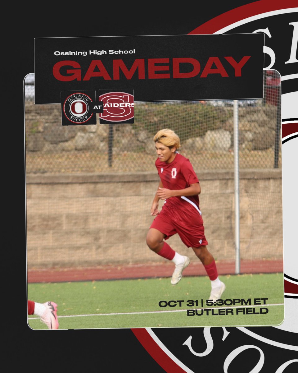 Ossining Soccer (@ossiningsoccer) on Twitter photo We travel to Scarsdale to face the Raiders in the Class AAA Semifinal at 5:30pm! <a href="/hoopsmbd/">Mike Dougherty</a> <a href="/KDJmedia1/">Kevin Devaney Jr.</a> We travel to Scarsdale to face the Raiders in the Class AAA Semifinal at 5:30pm! <a href="/hoopsmbd/">Mike Dougherty</a> <a href="/KDJmedia1/">Kevin Devaney Jr.</a>