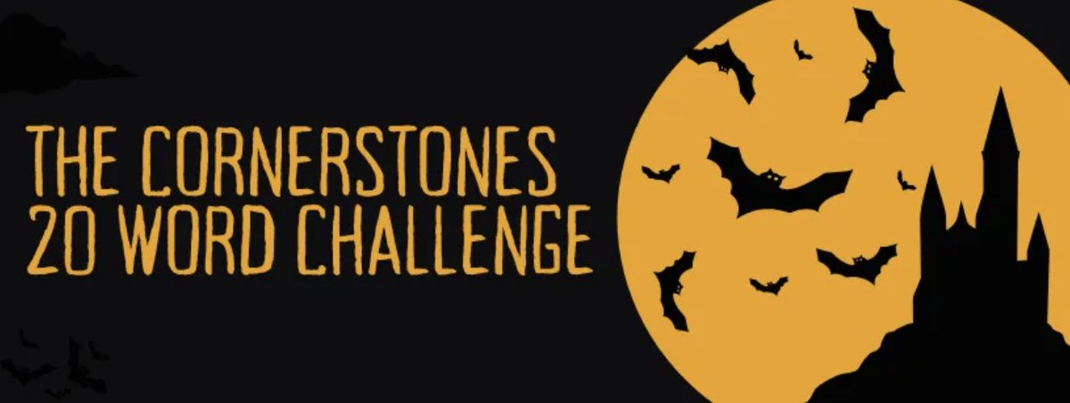 CornerstonesLit's tweet photo. Today we launched the Cornerstones 20 word challenge over on our Substack! Tell us your entire story in exactly 20 words, and you can win a marked-up critique of your synopsis and first thirty pages from the Cornerstones team. Trick or treat! 👻

https://t.co/KZ7jQfGcGS https://t.co/nM1Sz5GG99