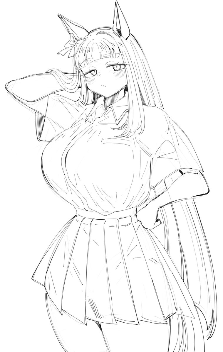 遅れても関係ない
そうだろ
#今月かいた絵を晒そう 