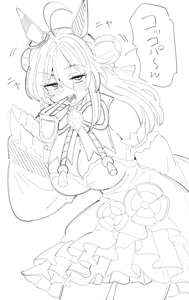 遅れても関係ない
そうだろ
#今月かいた絵を晒そう 