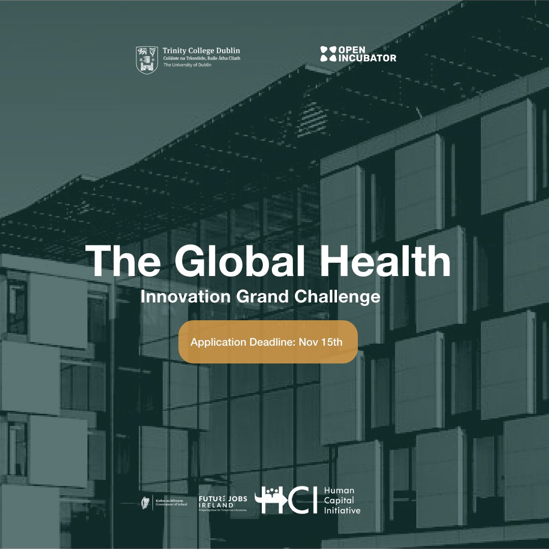 TCDPortal's tweet image. Ready to tackle critical health challenges and win your spot at the Global Health Innovation Grand Challenge 2025 in Illinois, USA? Join our new one-month hybrid Innovation Challenge.
Apply here and learn more about the programme: hubs.la/Q02WsRj20