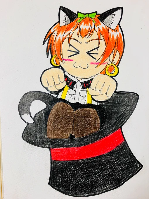 凛ちゃん誕生日おめでとうにゃーでも過去絵で申し訳ない…#星空凛誕生祭2024#星空凛生誕祭2024 