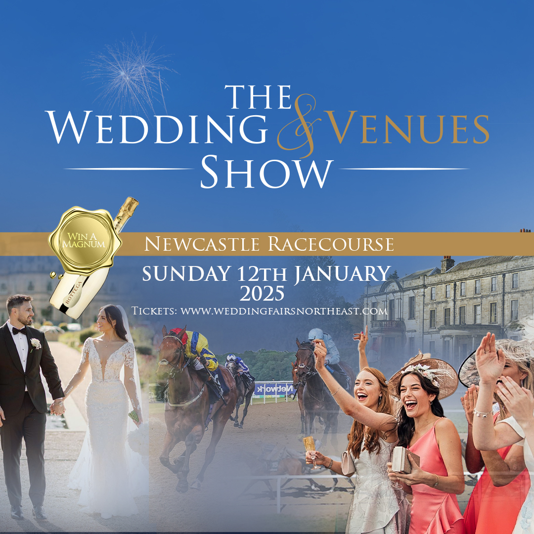 The Wedding &amp; Venues Show is BACK at Newcastle Racecourse!

After our October success, we're returning bigger &amp; better on Sun, Jan 12th 2025!

🎟️ 50% OFF Early Bird Tickets
📍 Newcastle Racecourse
⏰ 11AM VIP Entry | 12PM General

#NewcastleWeddings #NEWeddings