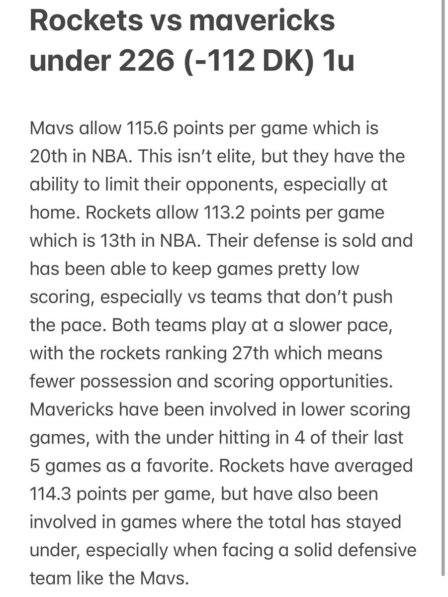 trigpropz's tweet photo. Bad day yesterday, we need a bounce back!

🏀 Bucks under 231.5 
🏀Mavs under 226 
🏀Spurs under 221.5 
🏀Suns under 221.5
🏈Jets under 42.5 

Research📊 @PineSports_AI 

https://t.co/XlYtBIgezB

Use TRIGPROPZ for a 50% discount for first payment!

#betting #bettingpicks #bettingtips #bettingtwitter #BettingX #freebets #GamblingTwitter #GamblingX #NBA #NBATwitter #NBAX #jaxon #NFL #NFLBetting #nflbets