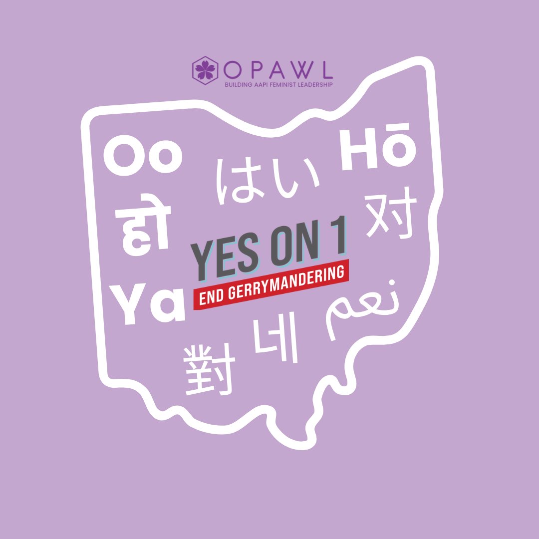 OrganizerKate's tweet photo. Issue 1 - Citizens Not Politicians Amendment is proposed by a broad nonpartisan coalition of #Ohio citizens to #endgerrymandering by empowering citizens, not politicians, to draw #fairdistricts using an open and transparent process.

#ohpol #yeson1 #aapi #naturalizedcitizen https://t.co/xnLUHrmVK3