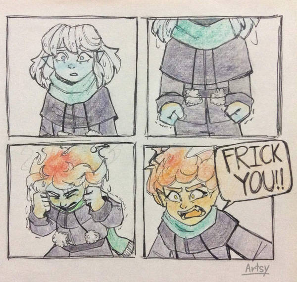 litartsydraws's tweet photo. My Fire-Ice characters ;w; Crystal (Ice Fa), Blaze (Fire Ma) and Ember (Fire-Ice Child).

Fun fact, my Fire n Ice OCs exist because I got inspired by Snow Miser and Heat Miser XD

#fireoc #iceoc #fireandice #firexice #fire #ice #originalcharacters #ocs https://t.co/4Gpz9eOqsA