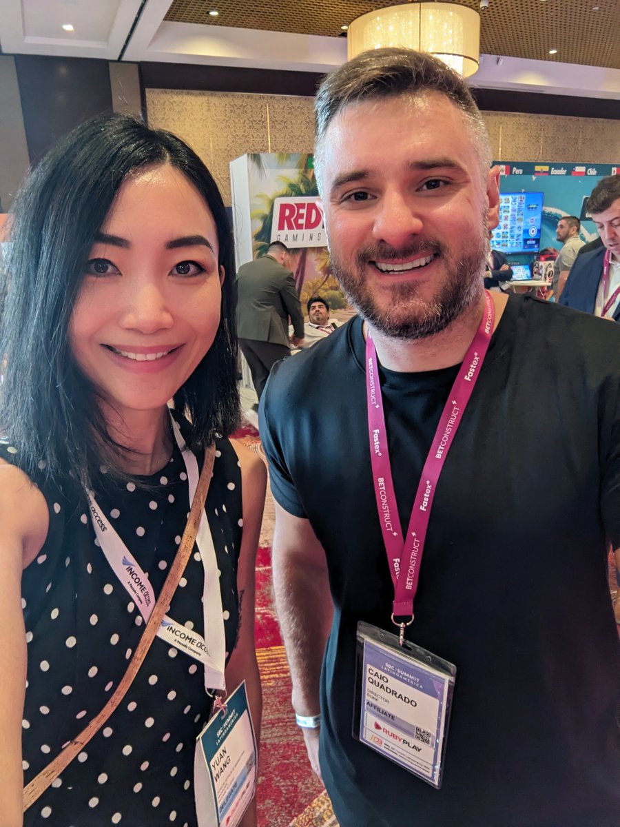 Day 1 at SBC Summit Latinoamérica kicked off with impactful connections! The Income Access team had a fantastic time meeting with affiliates from Growe Partners, Clever Advertising, and EonF Media S.L. Excited to see what’s in store for the rest of the summit!

#SBCSummitLATAM