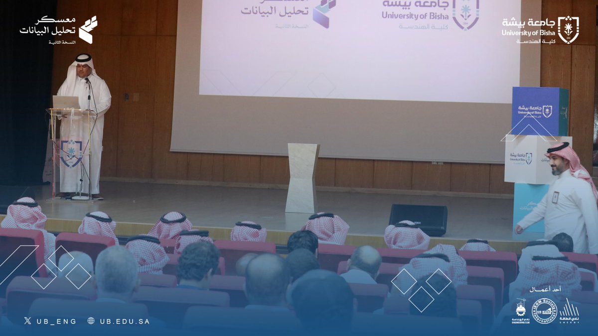 بحضور وكيل الجامعة للشؤون التعليمية وعمداء الكليات والكليات المساندة، اختتمت كلية الهندسة معسكر تحليل البيانات في نسخته الثانية، متضمناً تكريم أعضاء هيئة التدريس، والفائزين بالمراكز الأولى، والمنظمين تقديراً لجهودهم في إنجاح هذه الفعالية.

#معسكر_تحليل_البيانات
#كلية_الهندسة