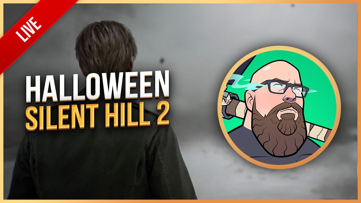 luxthos's tweet photo. Halloween Party is live! Costume, Silent Hill 2, BeanBoozled, Scary Bits and more! Let's have fun! https://t.co/S3Ra2M1aLb