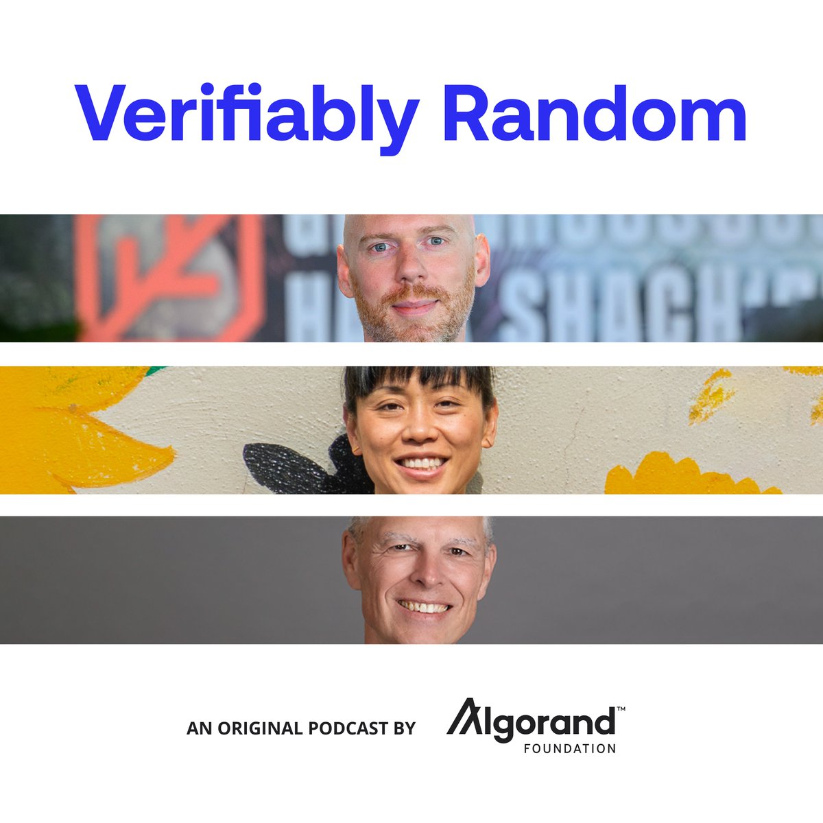 AlgoFoundation's tweet photo. Season 2 of your favorite blockchain podcast is back—Verifiably Random!

Stay tuned for S2 E1 tomorrow ⌛

In Episode 1, @JohnAlanWoods, @marcvl, and @mintwt discuss:

• Layer 1s vs. Layer 2s
• @ZTLment’s move from Ethereum to Algorand for 7x faster payment processing
• How you'll soon be able to use your $ALGO as a payment card in daily life with @PeraAlgoWallet, @immersve & @Mastercard
• Why Atomic Swaps position Algorand to be the blockchain of choice for payments

And much more!