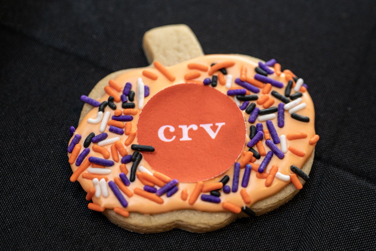 CRV's tweet photo. Check out our "Monsters 🧛‍♂️and Munchkins 👻" celebration. Our office is a spooky wonderland, complete with ghoulish 🕷️decorations and tasty treats 🍬. Happy 🎃 Halloween! #Halloween2024 #OfficeHalloween #MonstersAndMunchkins https://t.co/sMKC7nUugd