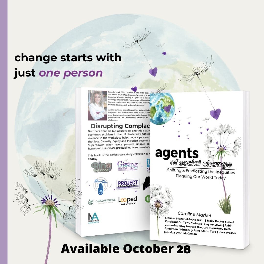 LoopedSolutions's tweet image. “Agents of Social Change: Shifting &amp;amp; Eradicating the Inequities Plaguing Our World Today,” compiles the story of individuals and corporations coming together to share their own personal journey of growth and evolution. We are excited to be part of this journey!