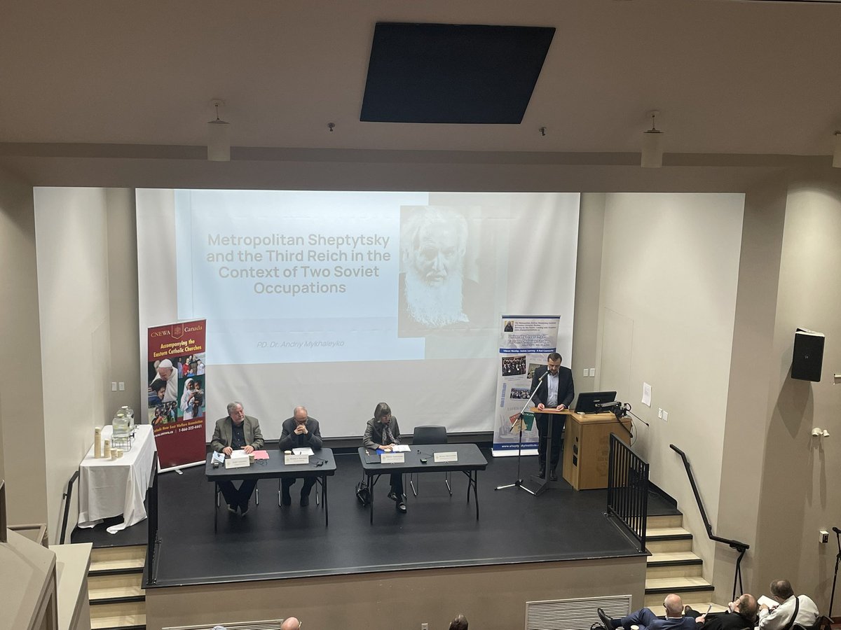 We are continuing our day with “Sheptytsky During World War II”