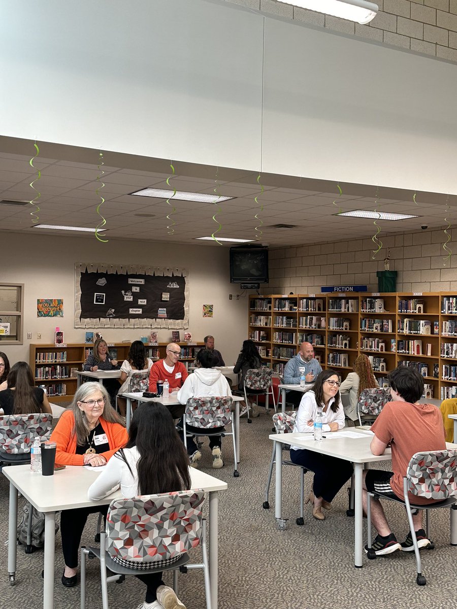 What a TREAT it is to have so many amazing community partners willing to provide experiences for our students like today’s mock interview sessions for our seniors!