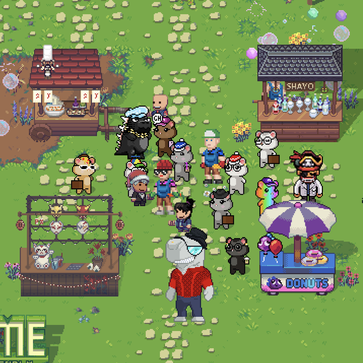 <a href="/pixels_online/">Pixels</a> Community events, like the ones hosted by <a href="/SubwayRatsNft/">SubwayRats</a> , were my favorite moments. Love hanging out with fellow players &lt;3