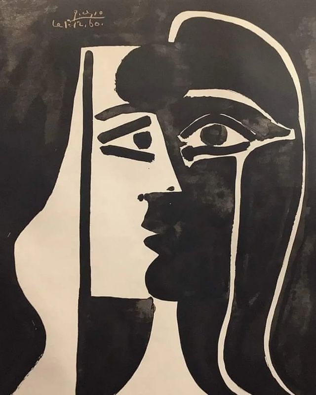 Pablo #Picasso- Le baiser.