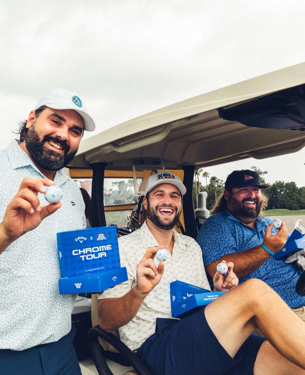 CallawayGolf's tweet photo. Thrilled to announce our limited edition Callaway X BDS golf balls are out now! https://t.co/u0lES6juP2